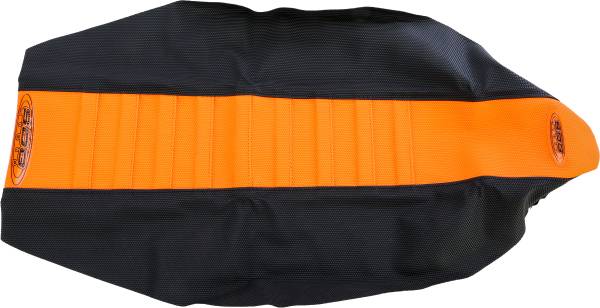 SDG INNOVATIONS - PLEATED GRIPPER SEAT KTM ORANGE/BLACK - Image 1