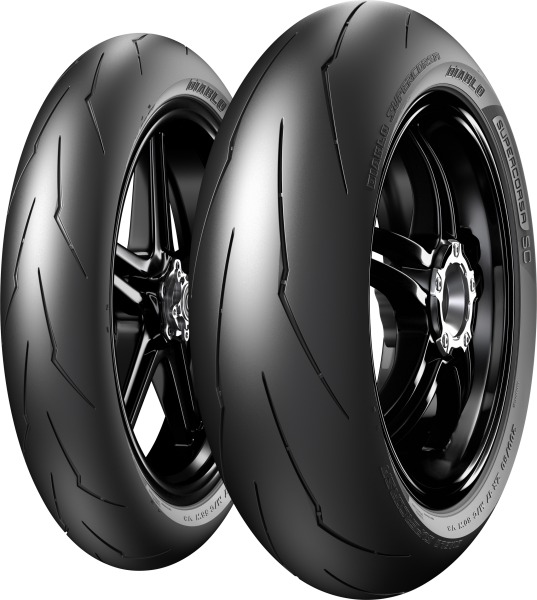 PIRELLI - TIRE DIABLO SC TRACK DAY FRONT 110/70ZR17 54WV2 RADIAL - Image 1