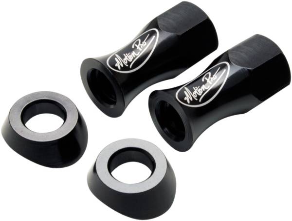 MOTION PRO - LITELOC RIM NUT AND WASHER 13MM BLACK - Image 1