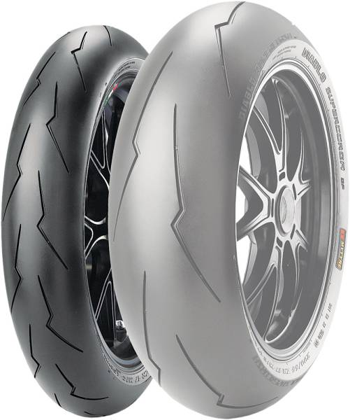 PIRELLI - TIRE SUPER CORSA SP V2 FRONT 120/70ZR17 (58W) RADIAL - Image 1