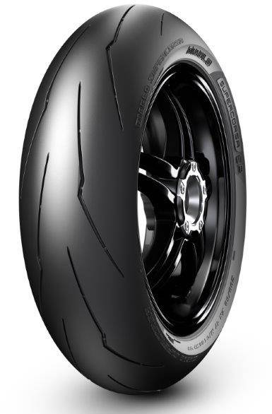 PIRELLI - TIRE SUPER CORSA SP V3 REAR 180/55ZR17 (73W) RADIAL - Image 1