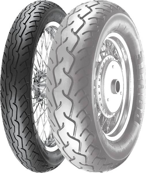 PIRELLI - TIRE MT66 ROUTE FRONT 130/90-16 67H BIAS - Image 1