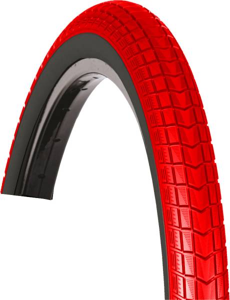 DRIVEN - 20X1.75" SYS 2 TIRE RED TREAD - Image 1