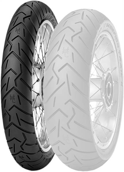 PIRELLI - TIRE SCORPION TRAIL II FRONT 120/70R19 60V RADIAL - Image 1