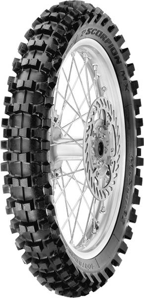 PIRELLI - TIRE MX32 MID SOFT REAR 80/100-12 50M BIAS TT - Image 1