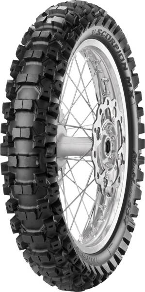 PIRELLI - TIRE MX32 MID HARD 554 REAR 110/85-19 BIAS TT - Image 1