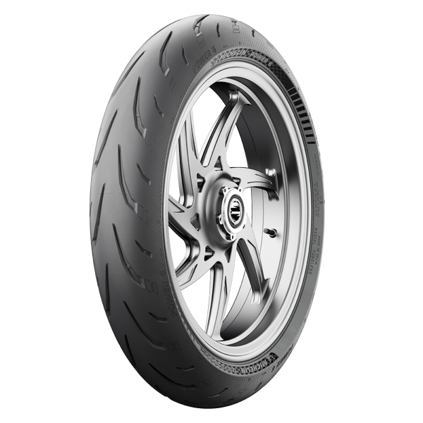 MICHELIN - TIRE POWER 6 FRONT 120/70ZR17 (58W) RADIAL TL - Image 1