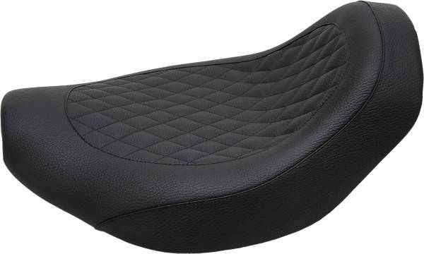 KODLIN USA - SOLO SEAT BLACK M8 FXBR/FLFB FOR KODLIN FENDER/TANK KIT - Image 1