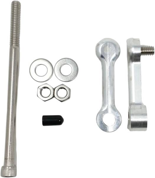 DK CUSTOM PRODUCTS - BILLET TANK LIFT KIT 2" `04-UP XL MACHINE FINISH - Image 1