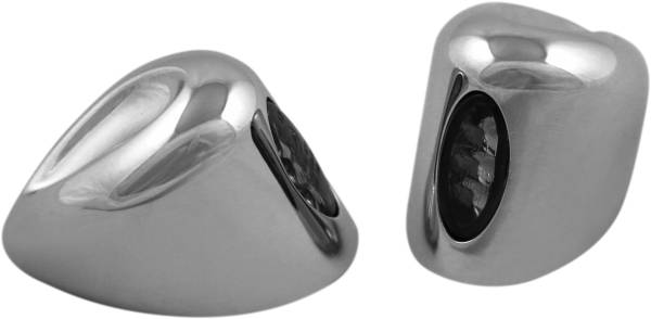 KODLIN USA - CHROME ELYPSE TURN SIGNALS 15-UP FLTR, `22-UP FXLRST - Image 1