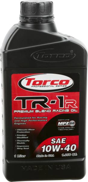 TORCO - TR-1R PREMIUM BLEND RACING OIL 10W-40 1L - Image 1