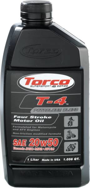 TORCO - MOTOR OIL T-4 4-STROKE 20W50 55 GAL DRUM - Image 1