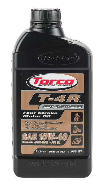 TORCO - T-4R 4-STROKE MOTOR OIL 10W-40 1L - Image 1