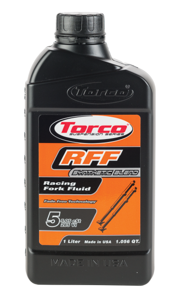 TORCO - RFF RACING FORK FLUID 5W 1L - Image 1