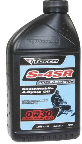 TORCO - MOTOR OIL S-4SR 2C SYN SNOW 0W30 55 GAL DRUM - Image 1