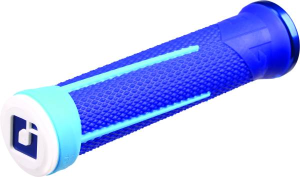 ODI - AG1 LOCK-ON GRIPS (BLUE/BRIGHT BLUE) - Image 1