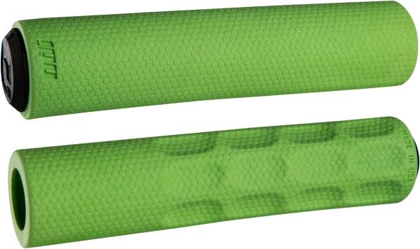 ODI - F-1 VAPOR LOCK-ON GRIPS GREEN 130MM - Image 1