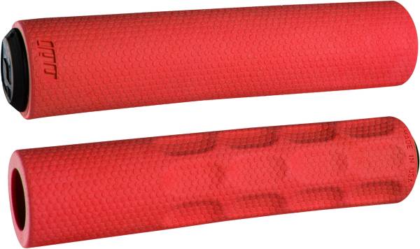 ODI - F-1 VAPOR LOCK-ON GRIPS RED 130MM - Image 1