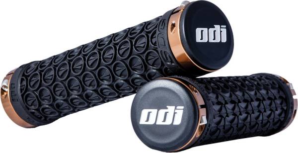 SDG COMPONENTS - HANSOLO LOCK-ON GRIPS BLACK/GOLD - Image 1