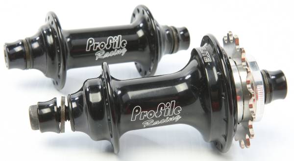 PROFILE - ELITE HUB RACE SET BLACK 10MM 28H - Image 1