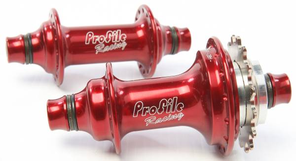 PROFILE - ELITE HUB RACE SET RED 10MM 28H - Image 1