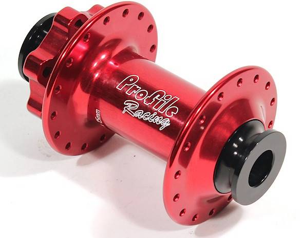 PROFILE - PRO ELITE BOOST FRONT HUB RED 110MM X 32H 15MM THRU - Image 1