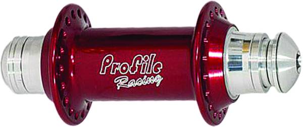 PROFILE - ELITE FRONT HUB RED 20MM 36H - Image 1