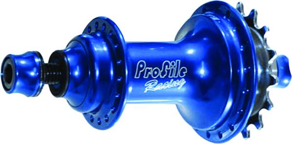 PROFILE - ELITE REAR HUB BLUE 10MM 36H - Image 1