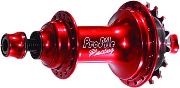 PROFILE - ELITE REAR HUB RED 10MM 36H - Image 1