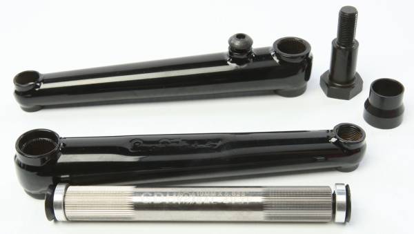 PROFILE - 177MM CRANKS W/ TI SPINDLE BLACK - Image 1