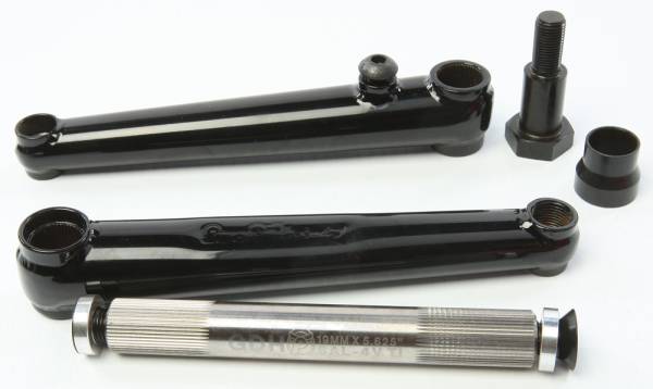 PROFILE - 180MM CRANKS W/ TI SPINDLE BLACK - Image 1