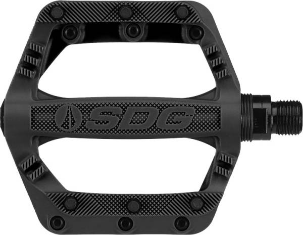 SDG COMPONENTS - SLATER JUNIOR PEDAL BLACK 90X90MM - Image 1