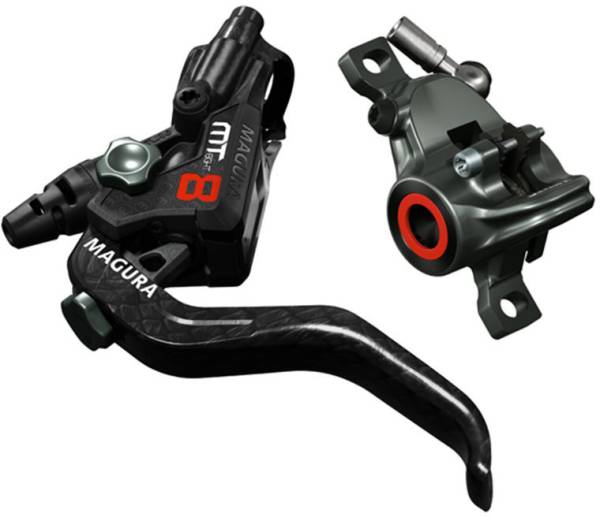 MAGURA - MT8 NEXT FLIP/FLOP BRAKE BLACK/RED/CARBON - Image 1