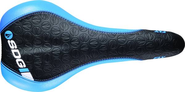 SDG COMPONENTS - TI-FLY SADDLES BLACK/BLUE - Image 1