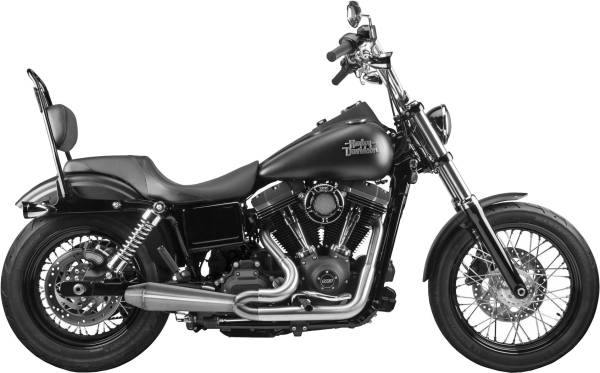 TBR - COMP S 2IN1 EXHAUST DYNA GEN 2 BRUSHED - Image 1