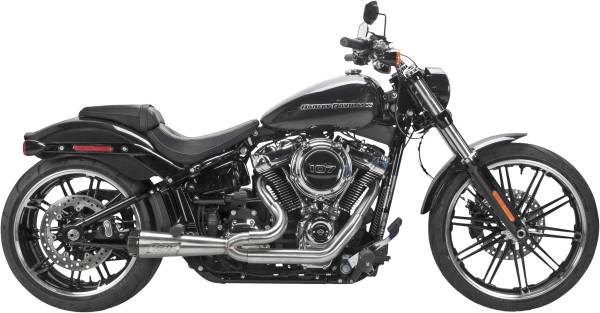 TBR - COMP S 2IN1 EXHAUST SOFTAIL BRUSHED W/CARBON END CAP - Image 1