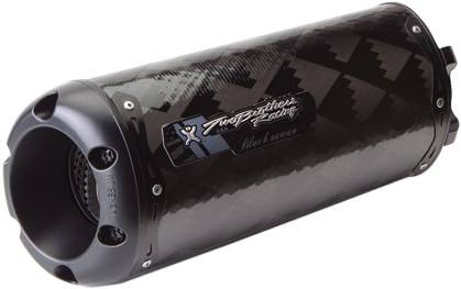 TBR - M-2 BLACK SERIES SLIP-ON EXHAUST SYSTEM (CARBON FIBER) - Image 1