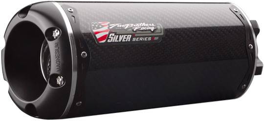 TBR - M-2 SILVER SERIES SLIP-ON EXHAUST SYSTEM (CARBON FIBER) - Image 1