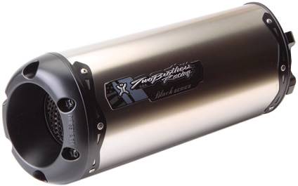 TBR - M-2 BLACK SERIES SLIP-ON EXHAUST SYSTEM (TITANIUM) - Image 1