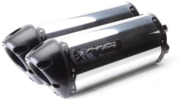 TBR - M-2 BLACK SERIES DUAL SLIP-ON EXHAUST (ALUMINUM) - Image 1