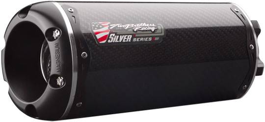 TBR - M-2 SILVER SERIES SLIP-ON EXHAUST SYSTEM (CARBON FIBER) - Image 1