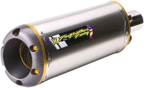 TBR - M-2 SLIP-ON EXHAUST SYSTEM (TITANIUM) - Image 1