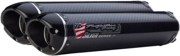 TBR - M-2 SILVER SERIES DUAL S/O EXHAUST SYSTEM (CARBON FIBER) - Image 1