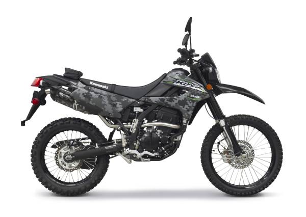 TBR - S1R F/S CF/BLK SERIES KLX250 - Image 1