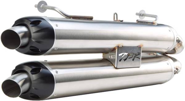 TBR - S1R SLIP-ON DUAL EXHAUST SYSTEM (STAINLESS STEEL) - Image 1