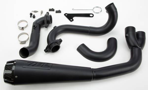 TBR - 2IN1 INDIAN EXHAUST BLACK - Image 1