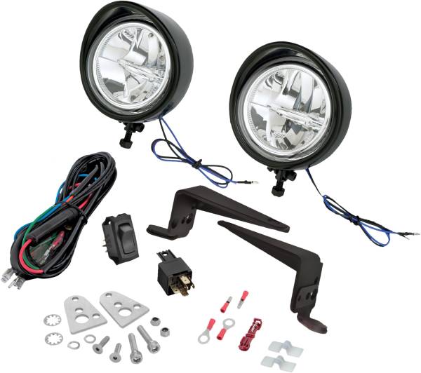 SHOW CHROME (NEW) - 3 1/2" BLACK LED KIT VICTORY - Image 1