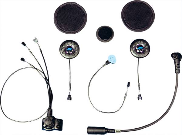 J&M - ELITE HEADSET HI-SPEAKER FULL FACE STYLE - Image 1