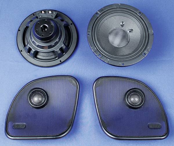 J&M - ROKKER SPEAKER KIT XXR SERIES 6.71 FAIRING SPEAKER KIT - Image 1