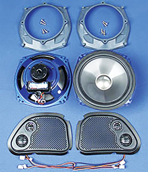 J&M - ROKKER SPEAKER KIT XXR SERIES 7.25 FAIRING SPEAKER KIT - Image 1